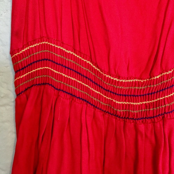 Forever 21 Cinched Red Dress - Picture 3 of 6